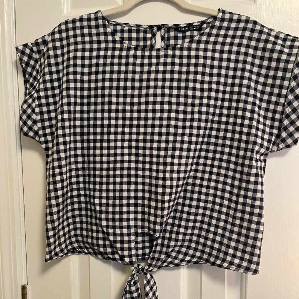 Adorable 2-Piece Gingham Set